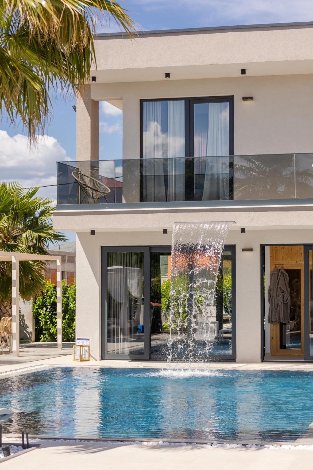 Luxury Villa My Wish With Pool Каштел-Стари Экстерьер фото