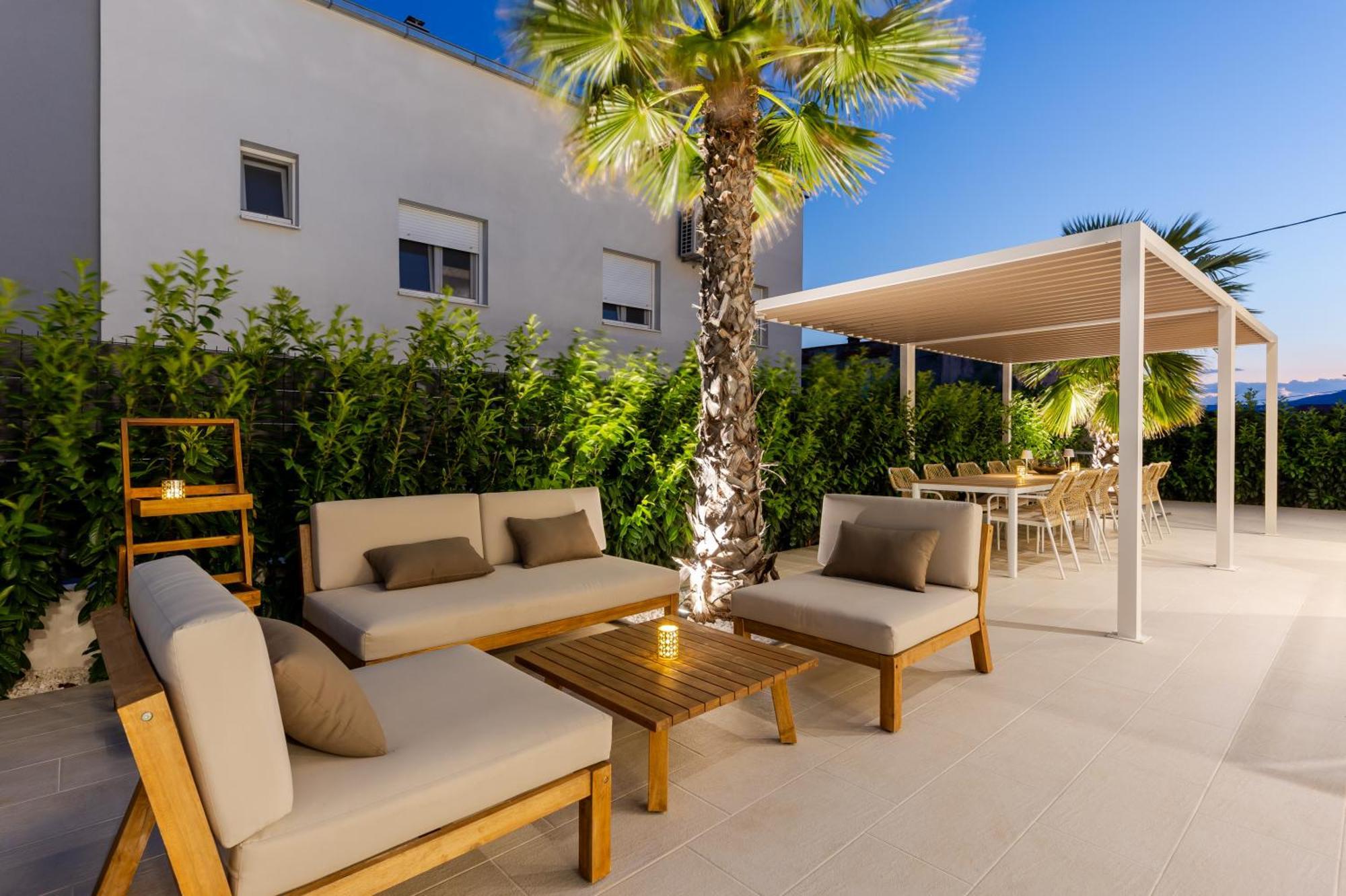Luxury Villa My Wish With Pool Каштел-Стари Экстерьер фото