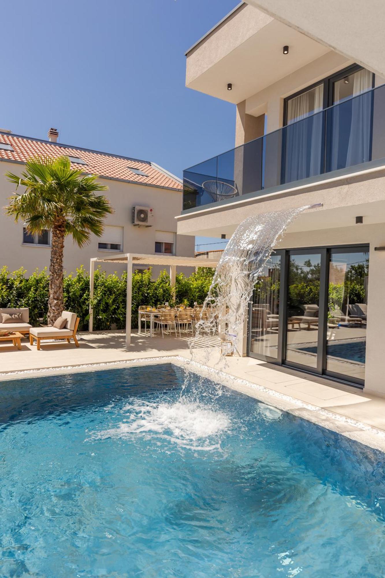 Luxury Villa My Wish With Pool Каштел-Стари Экстерьер фото