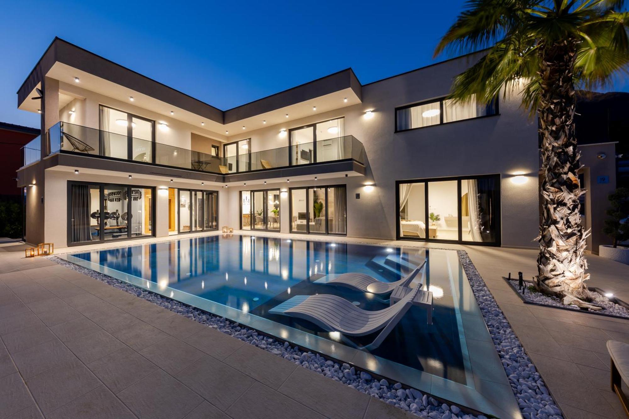 Luxury Villa My Wish With Pool Каштел-Стари Экстерьер фото